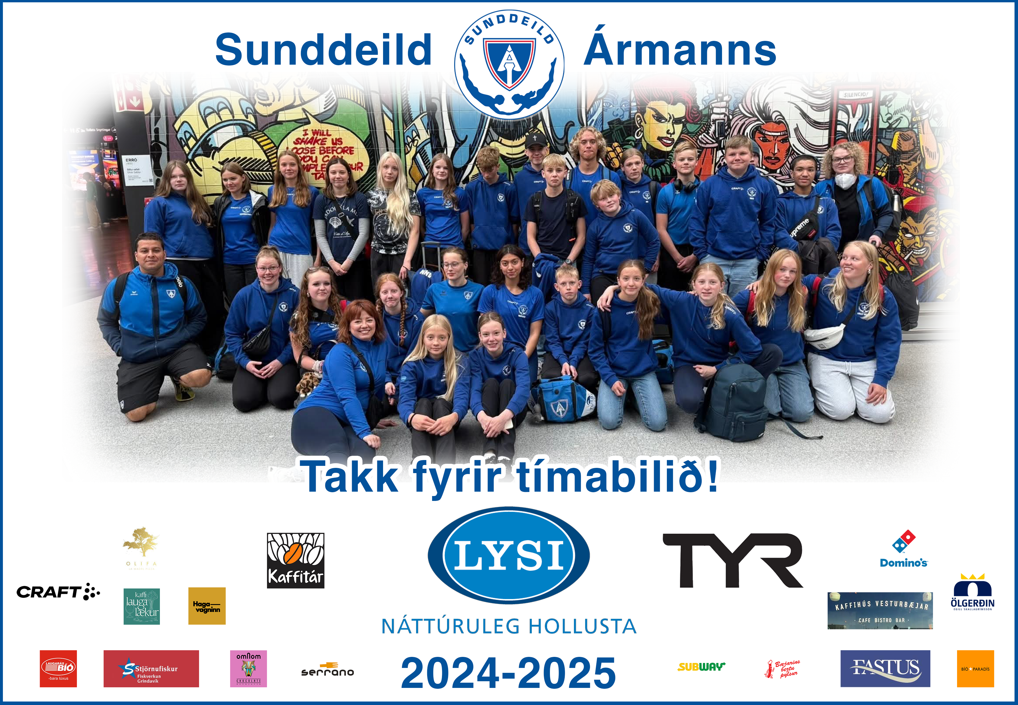 Takk fyrir tímabilið!